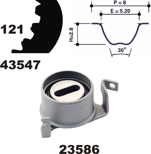 MAPCO 23547 Kit Distribuzione