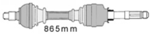 MAPCO 16405 Semialbero