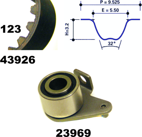 MAPCO 23926 Kit Distribuzione