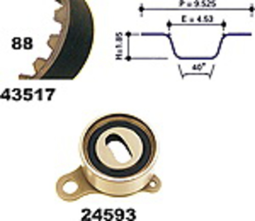 MAPCO 23517 Kit Distribuzione