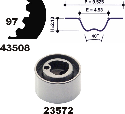 MAPCO 23508 Kit Distribuzione