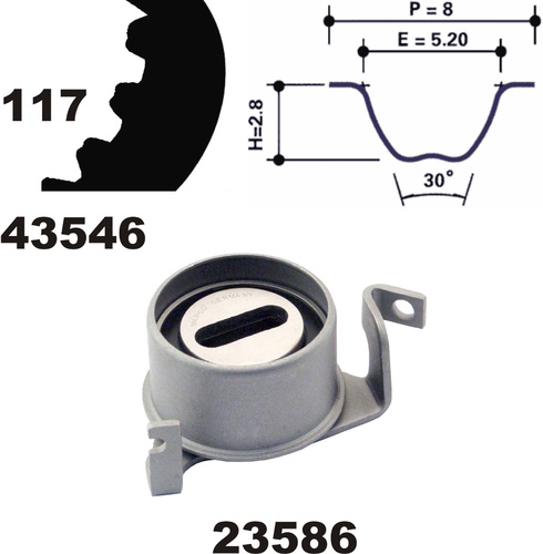 MAPCO 23546 Kit Distribuzione