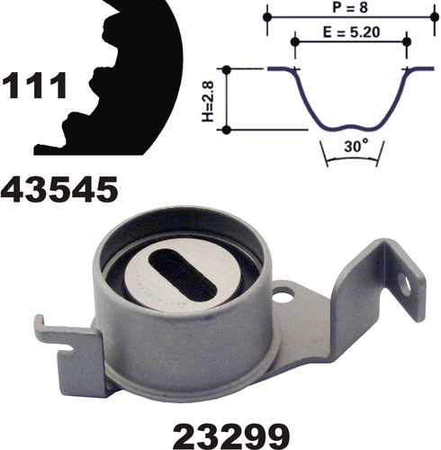 MAPCO 23545 Kit Distribuzione