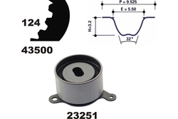 MAPCO 23500 Kit Distribuzione