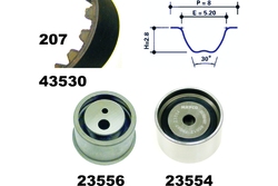 MAPCO 23530 Kit Distribuzione