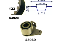 MAPCO 23925 Kit Distribuzione