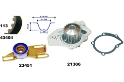 MAPCO 41404 Pompa acqua + Kit cinghie dentate